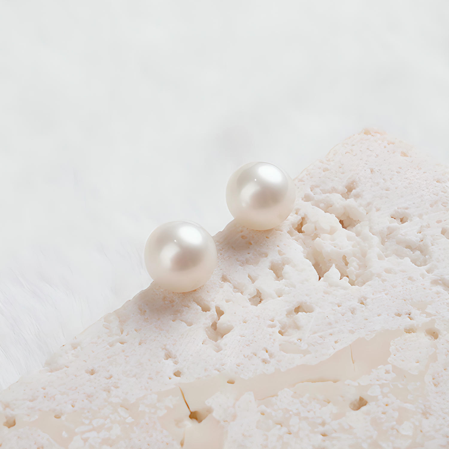 High-Quality Natural Pearl Earrings Elegant Minimal Design