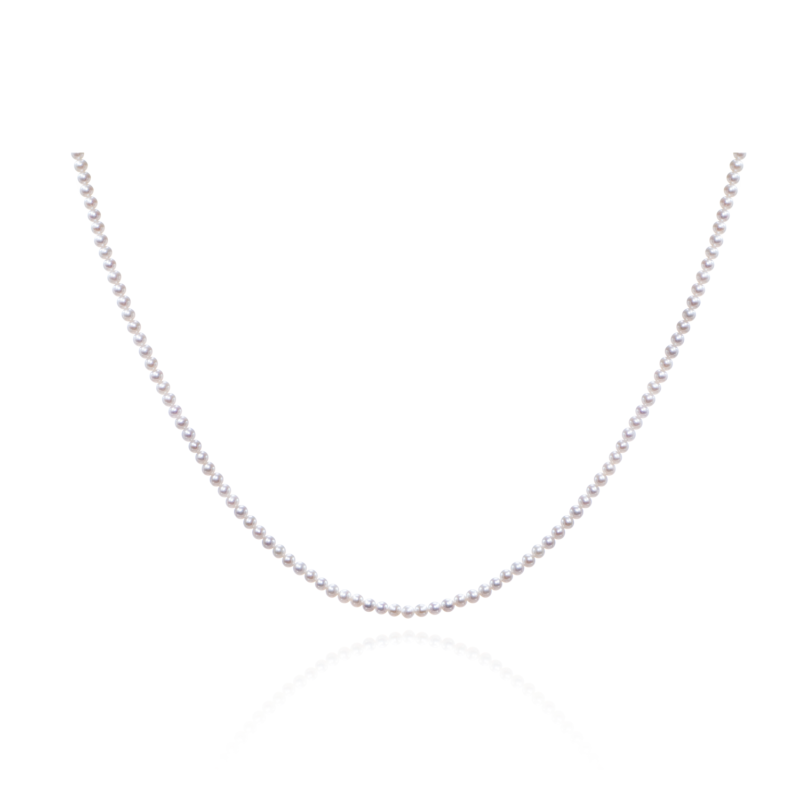 French Minimalist Freshwater Pearl Necklace