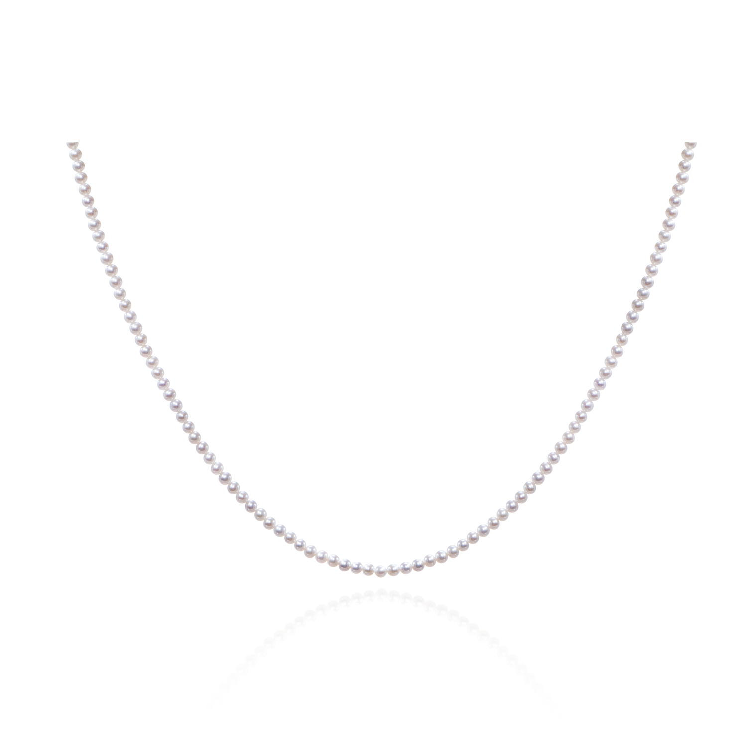 French Minimalist Freshwater Pearl Necklace